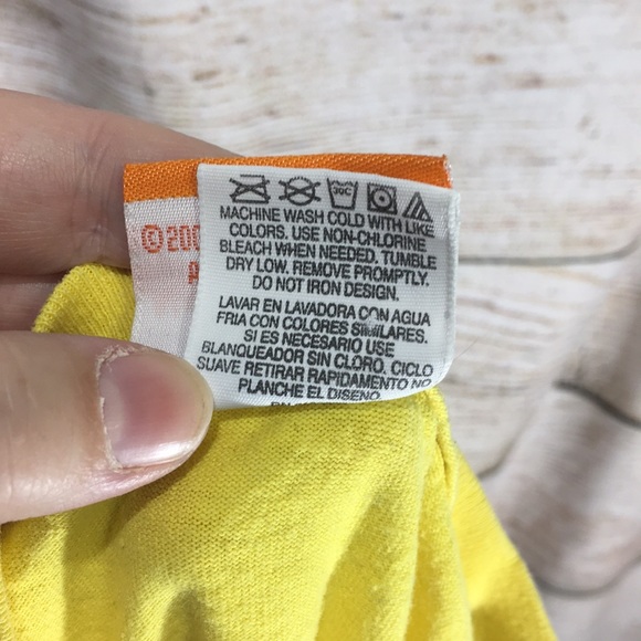 Nickelodeon Sponge Bob Long sleeve XL shirt yellow - Picture 7 of 8